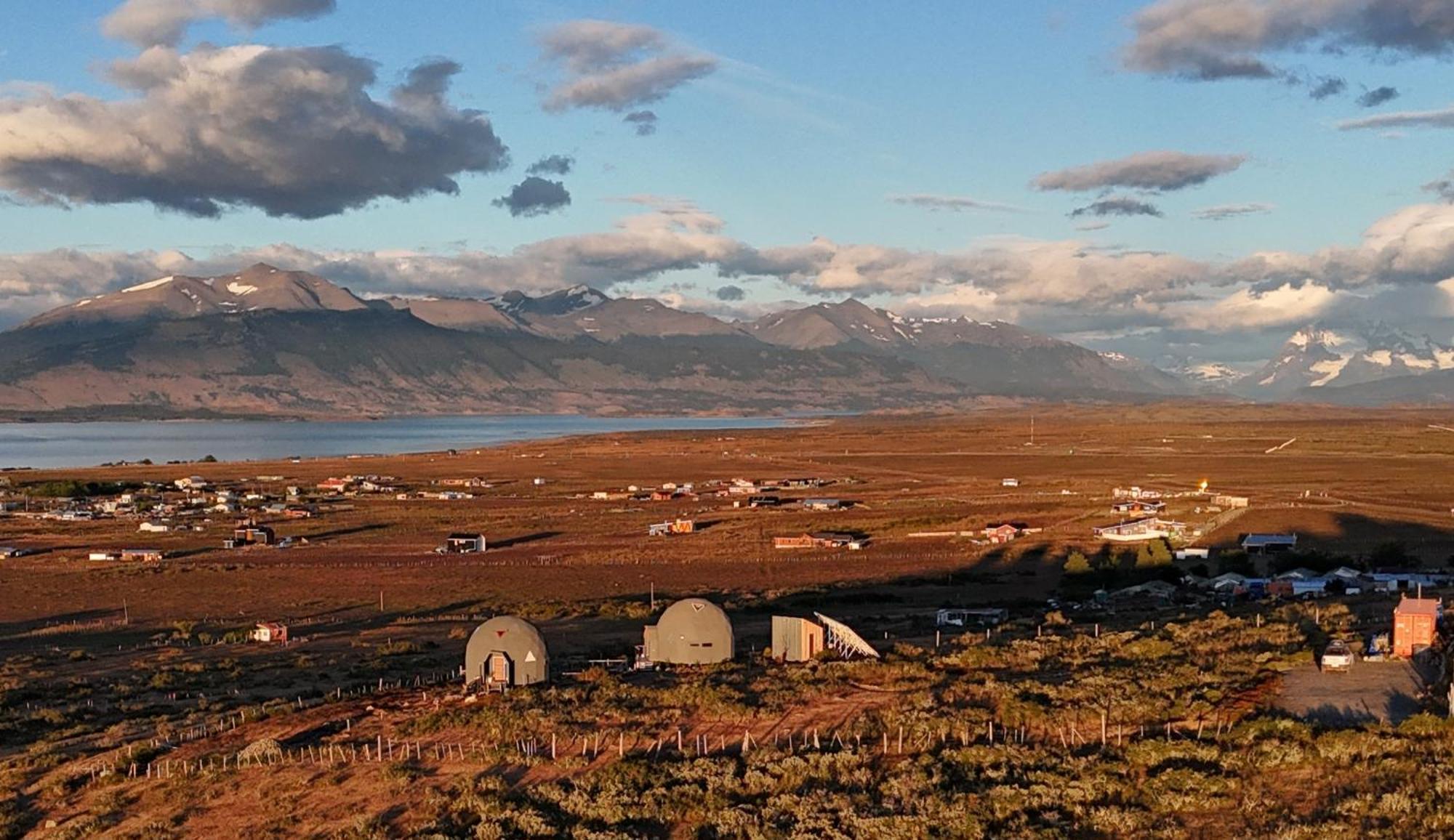 Dome With Stunning Glacier & Mountain Views Puerto Natales Eksteriør bilde